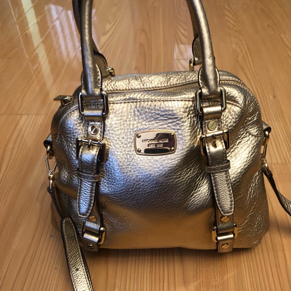 Gold Michael kors Hand bag